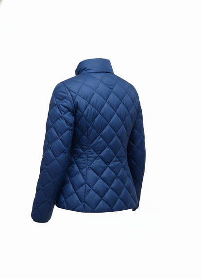 Blue Quilted Vest for Women
