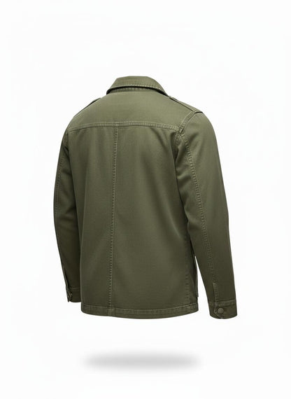 Green Utility Jacket for Men